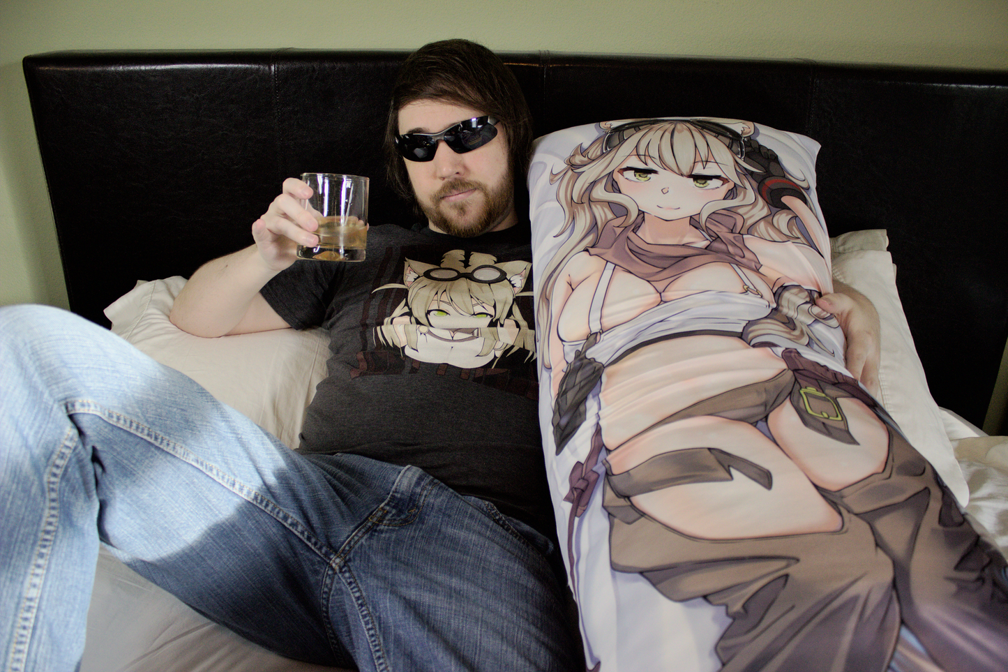 Lily Body Pillow Cover